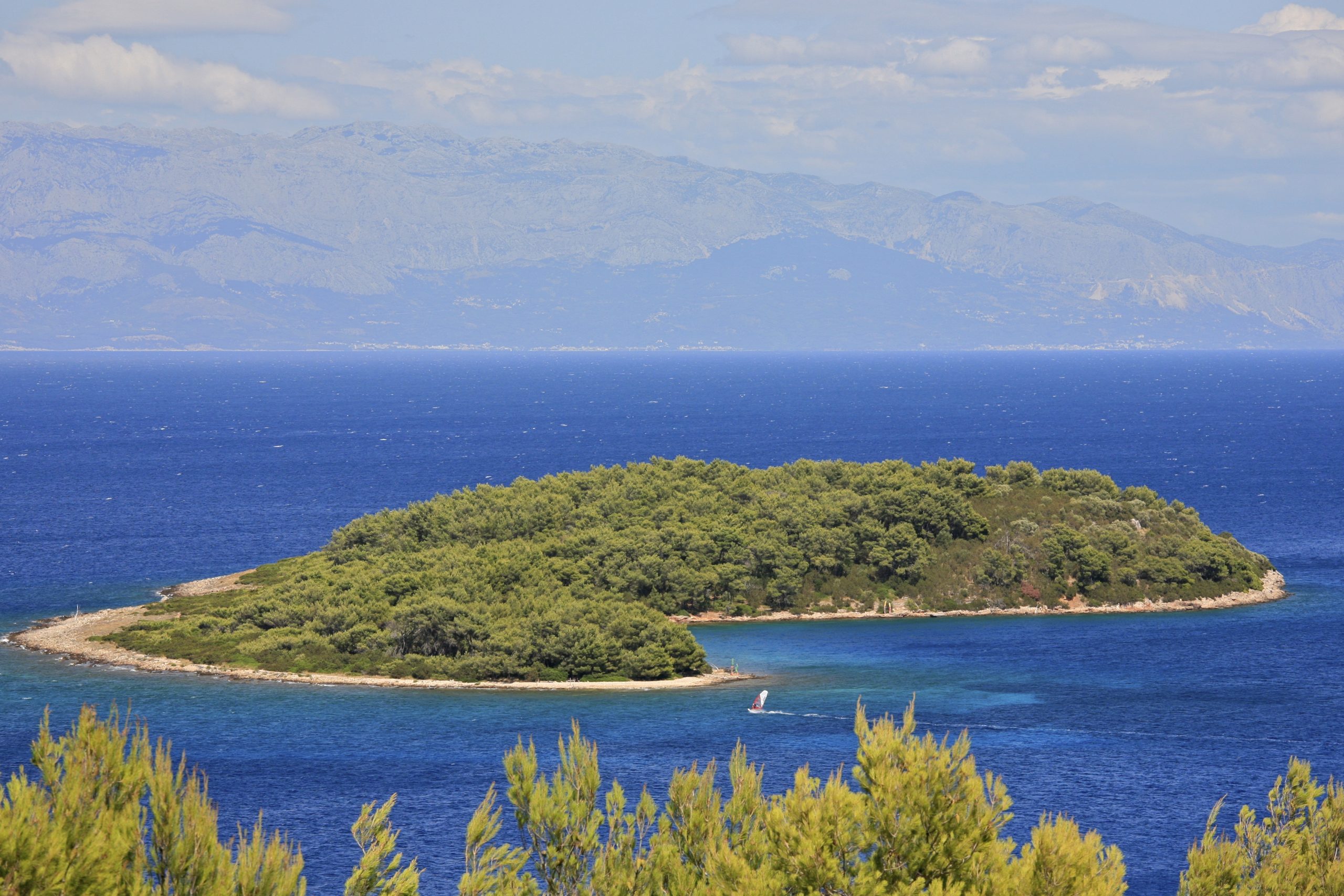 Zečevo Island off the Soline Peninsula